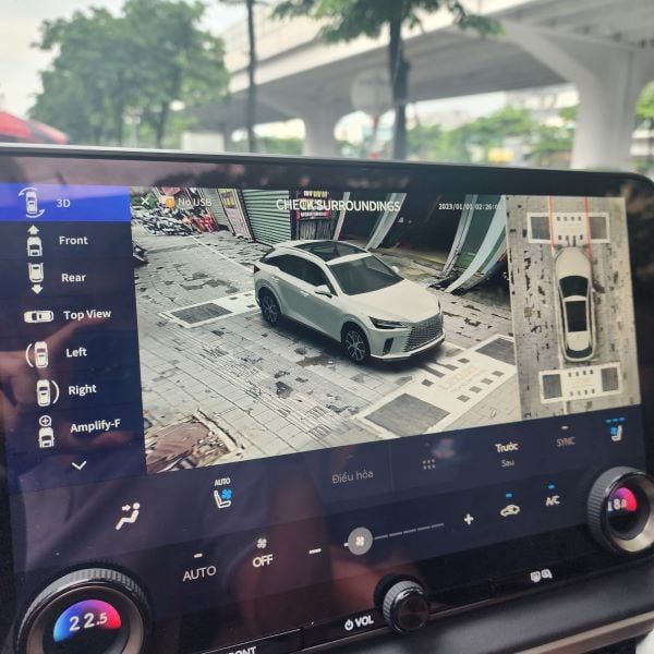 Camera 360 độ theo xe Lexus RX 350