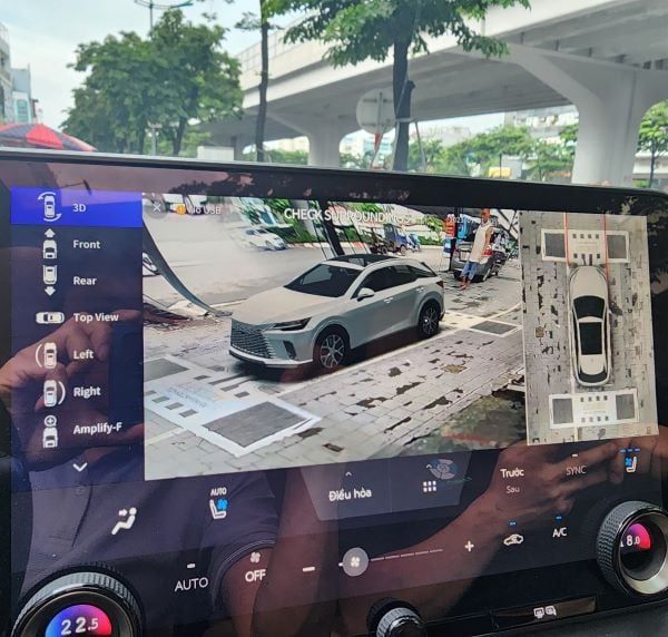 Camera 360 độ theo xe Lexus RX 350