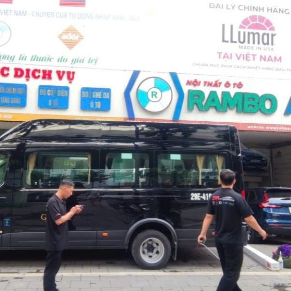 Bảng giá dán kính chống nóng xe 16 chỗ Transit, Solati