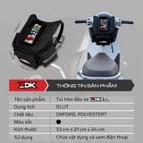 Túi Treo Đầu Xe Máy ZDK K4 - Màu Đen