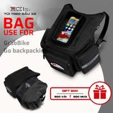 Túi Treo Đầu Xe Máy ZDK K4 - Màu Đen