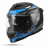 Mũ Fullface LS2 FF818 Storm III - Đen Xanh