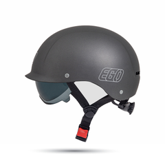  Mũ Nửa Đầu EGO E20 - Xám Titanium 