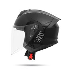 Mũ Bảo Hiểm 3/4 EGO E33 - Đen Bóng 