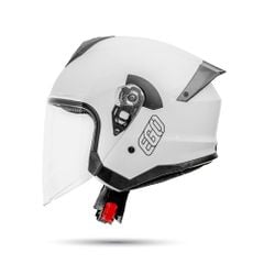  Mũ Bảo Hiểm 3/4 EGO E33 - Trắng Bóng 