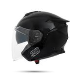 Mũ Bảo Hiểm 3/4 EGO E42 - Đen Bóng