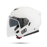 Mũ Bảo Hiểm 3/4 EGO E42 - Trắng Bóng