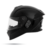 Mũ Bảo Hiểm Fullface EGO E71 - Đen Bóng