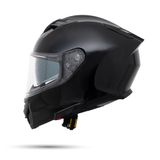 Mũ Bảo Hiểm Fullface EGO E82 - Đen Bóng