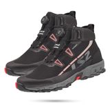 Giày Bảo Hộ Đi Xe Máy LS2 Trekker Man WP - Màu Đen