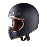 FULLFACE ROYAL H1 CỔ ĐIỂN - ĐEN NHÁM