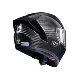 MŨ FULLFACE NIC N01 - 3K Carbon Bóng