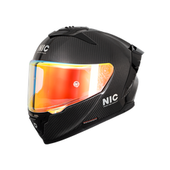  MŨ FULLFACE NIC N01F - 3K Carbon Bóng 