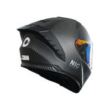 MŨ FULLFACE NIC N01F - 3K Carbon Nhám