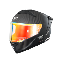  MŨ FULLFACE NIC N01F - 3K Carbon Nhám 