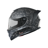 MŨ FULLFACE NIC N02 - FORGED Carbon Nhám