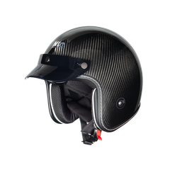  Mũ 3/4 NIC N03 Carbon - 3K Carbon Bóng 