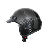 Mũ 3/4 NIC N03 Carbon - 12K Carbon Bóng