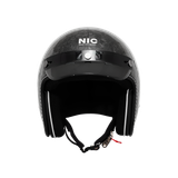 Mũ 3/4 NIC N03 Carbon - Forged Carbon Bóng