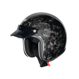 Mũ 3/4 NIC N03 Carbon - Forged Carbon Bóng