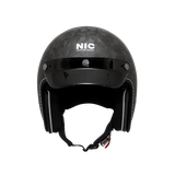 Mũ 3/4 NIC N03 Carbon - Forged Carbon Nhám