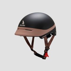  Nón Falcon F11 - Đen Viền Nâu 