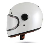 Mũ fullface Bulldog Shiba - Trắng Bóng