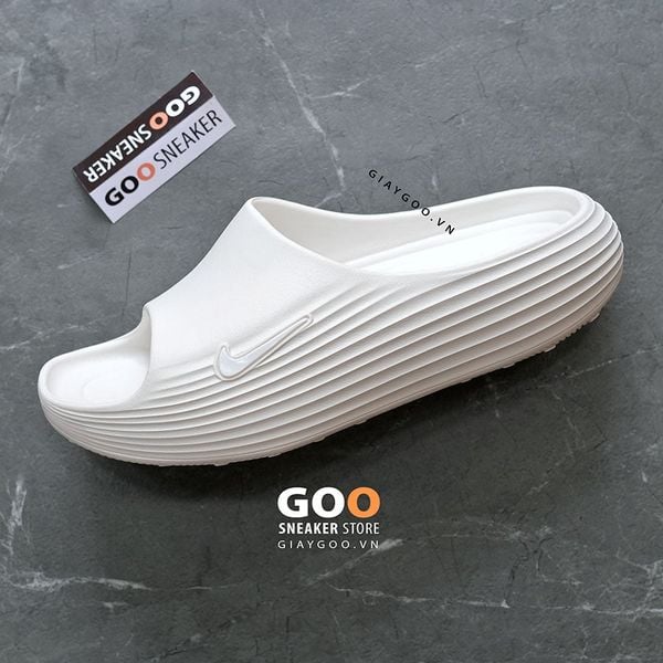 Dép Nike ReactX Rejuven8 slide White rep 11 like auth best