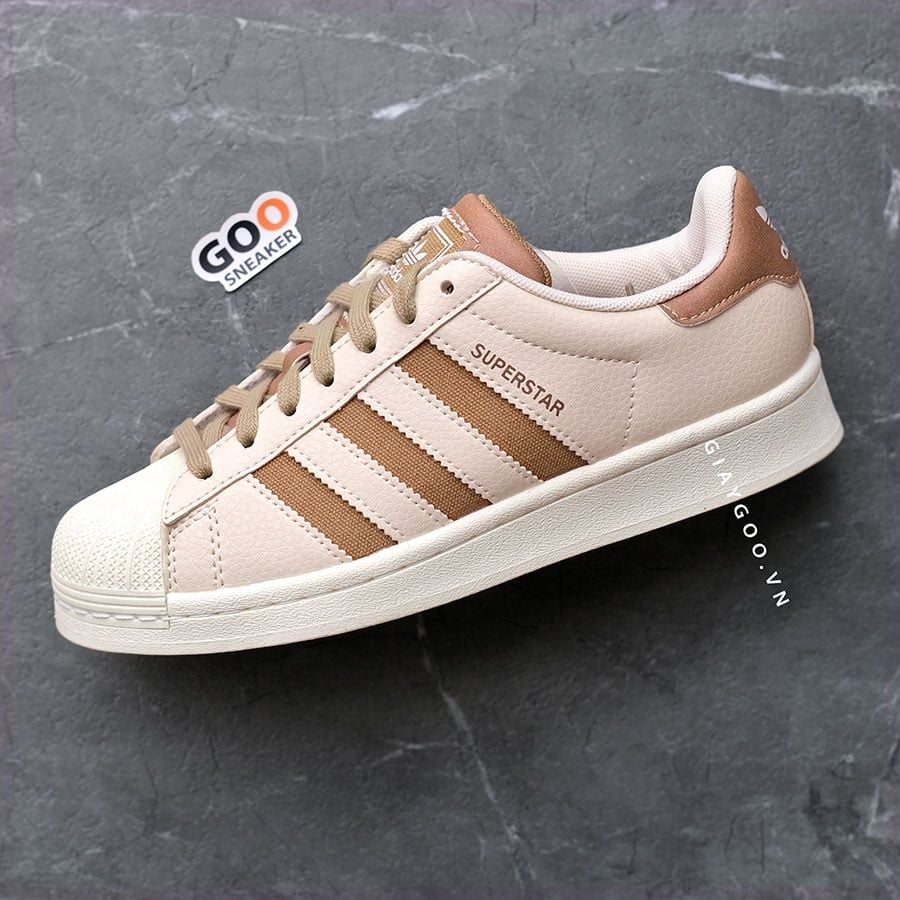  Giày Adidas Superstar II Kem 