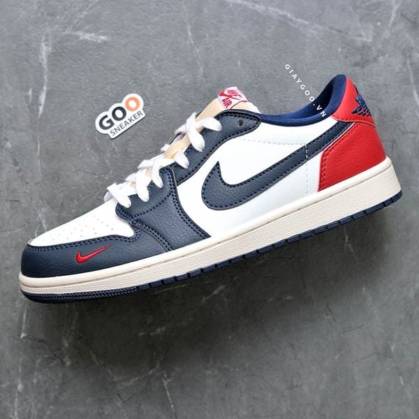  Giày Jordan 1 Retro Low Howard University HQ2993-100 