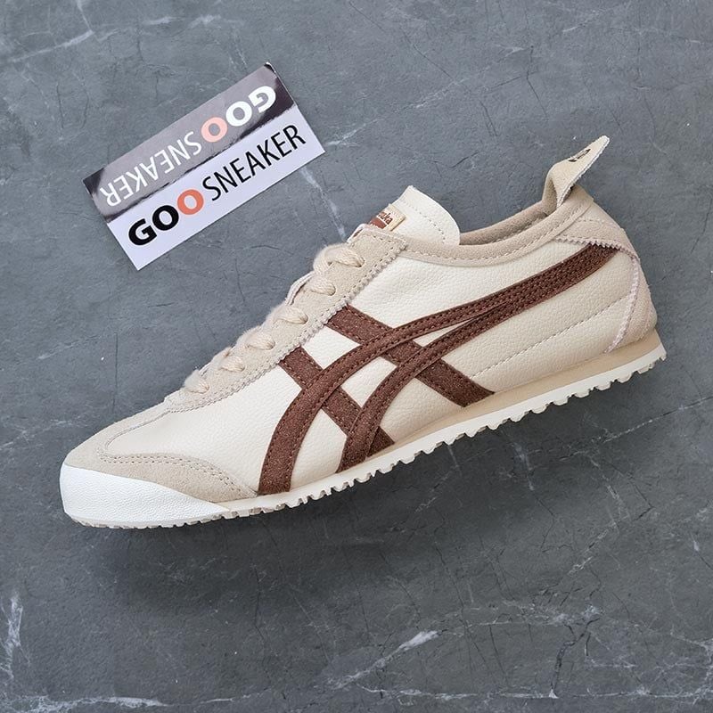  Onitsuka Tiger Mexico 66 Vintage Beige Suede Brown 