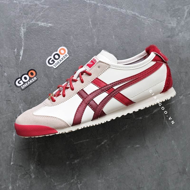  Giày Onitsuka Tiger Mexico 66 Year Of The Horse White Red 