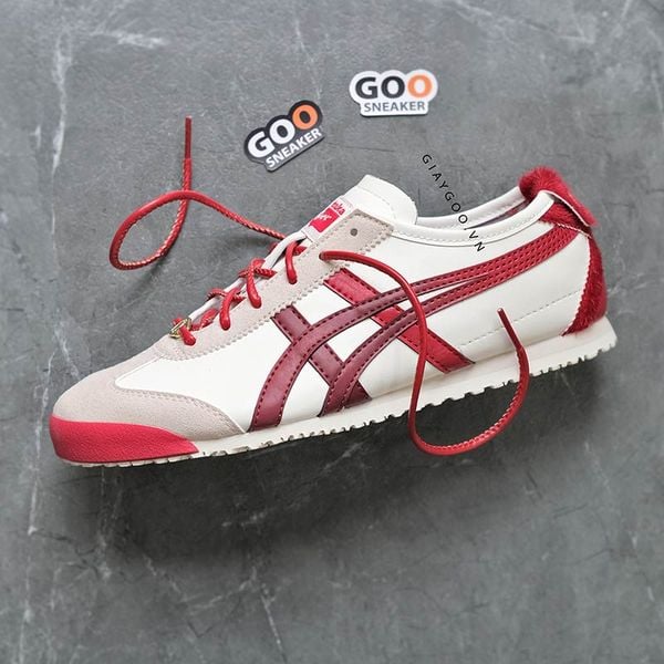  Giày Onitsuka Tiger Mexico 66 Year Of The Horse White Red 