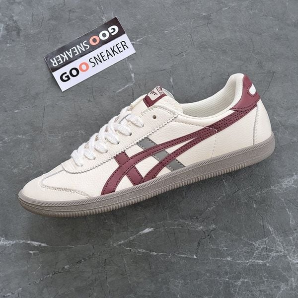  Onitsuka Tiger Tokuten White Grey Burgundy 