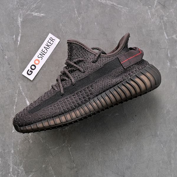 Giày Yeezy 350 Static Rep 1:1 best quality đen full phản quang