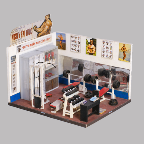 MÔ HÌNH SÀI GÒN XƯA - CH135-01- TẠ