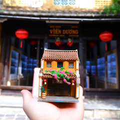 Mô Hình Hội An Thu Nhỏ - Nhà Thờ Tộc - HA164-08