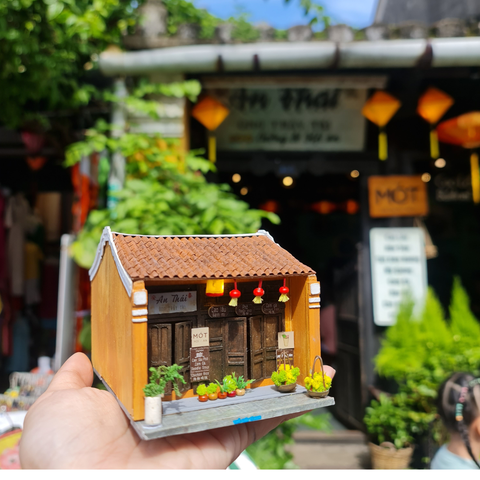 Mô Hình Hội An Thu Nhỏ - Mót - HA164-05 (SẢN PHẨM CHƯA KÈM KEO)