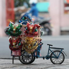 Mô Hình Sài Gòn Xưa - Xe Lân - HR11