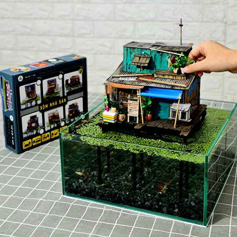 NS07 - Mô Hình Nhà Sàn