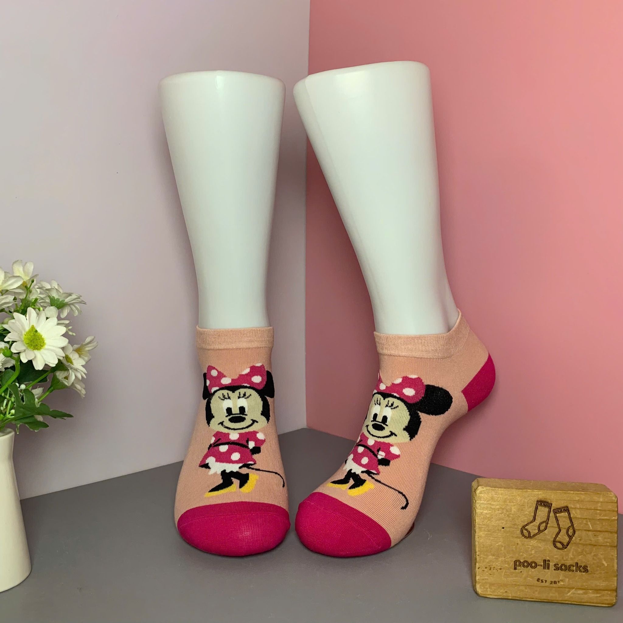 Vớ ngắn hoạt hình Disney Minnie