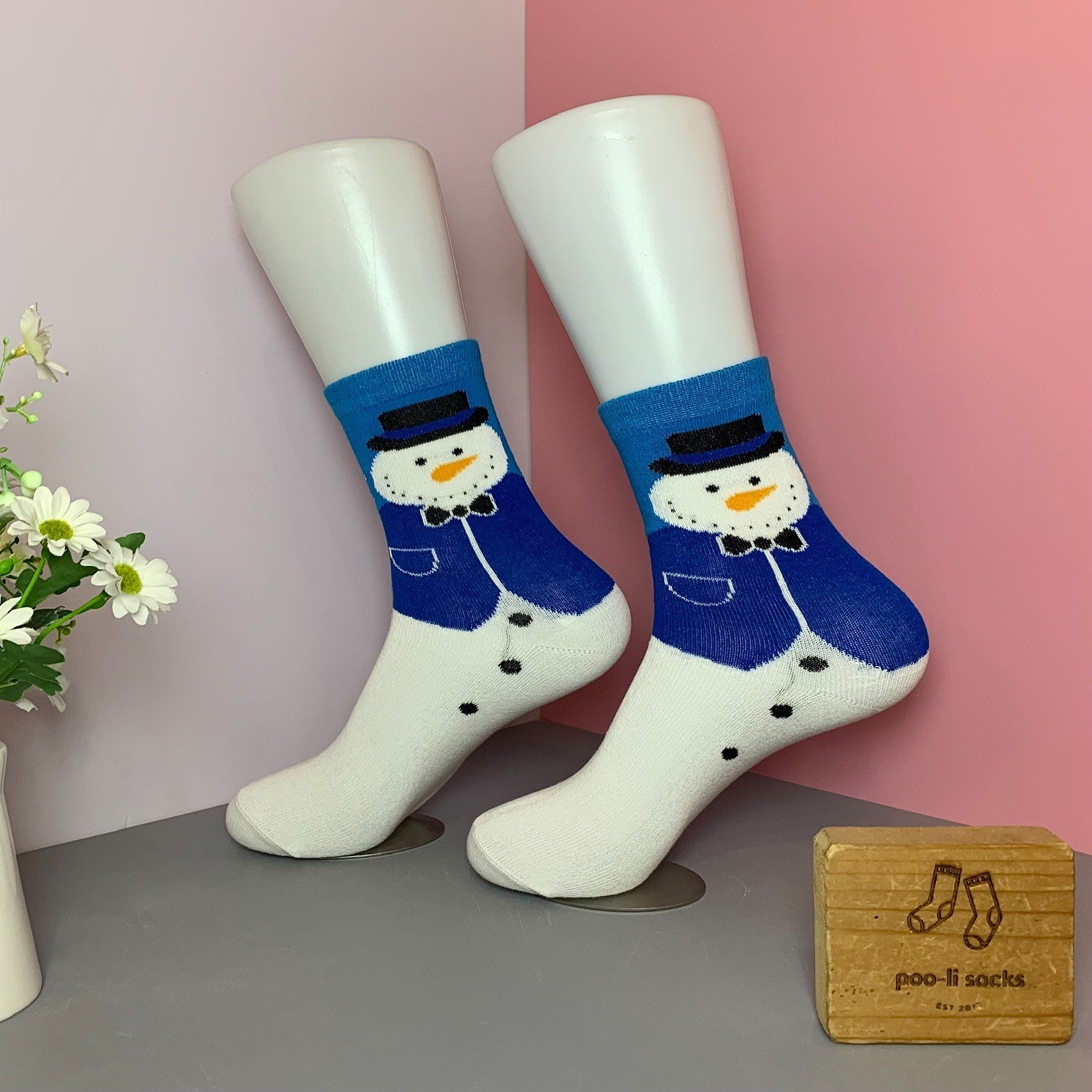 Vớ trung họa tiết giáng sinh - noel