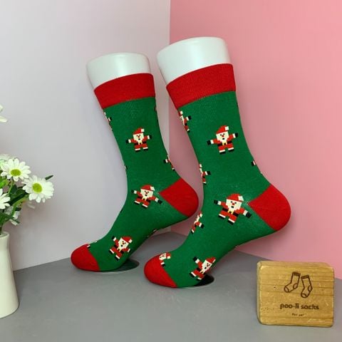  Vớ dài họa tiết giáng sinh - noel 