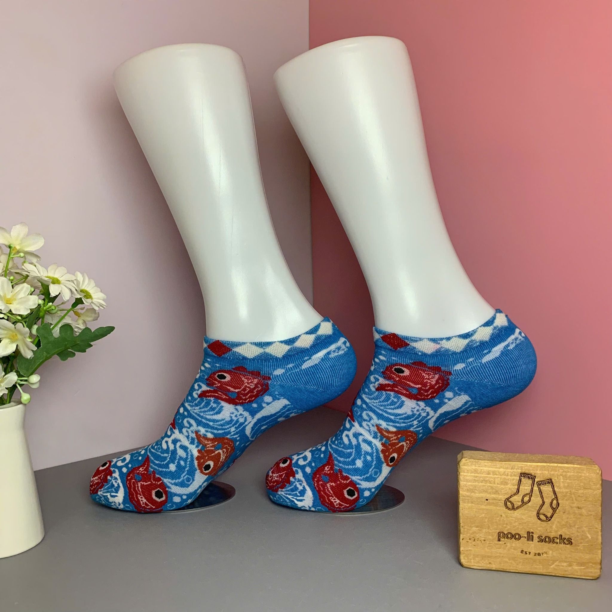 Vớ hoạ tiết cá chép Nhật Bản