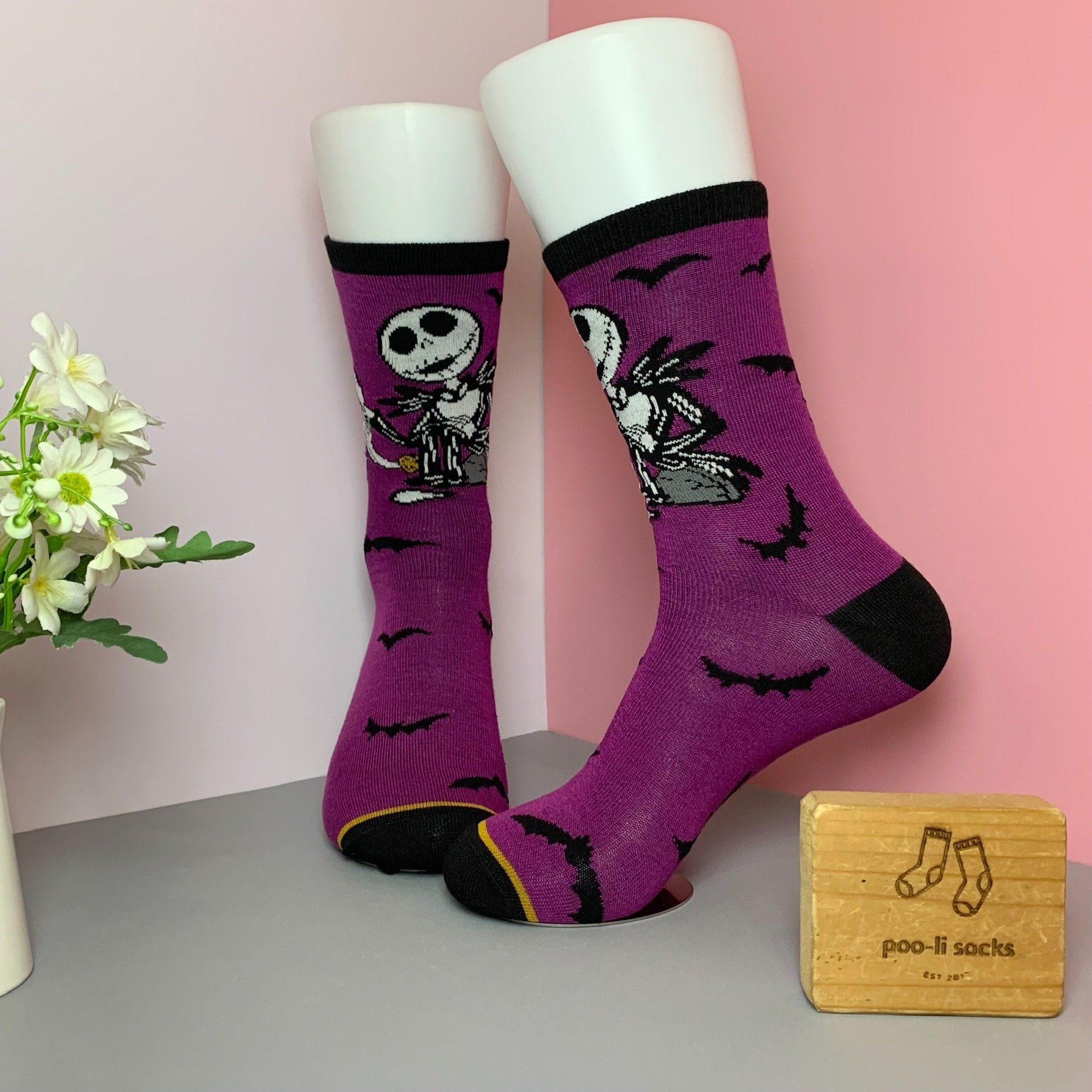 Vớ dài hoạ tiết halloween