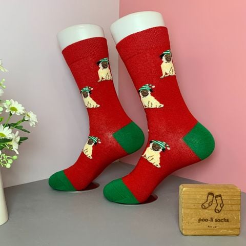  Vớ dài họa tiết giáng sinh - noel 