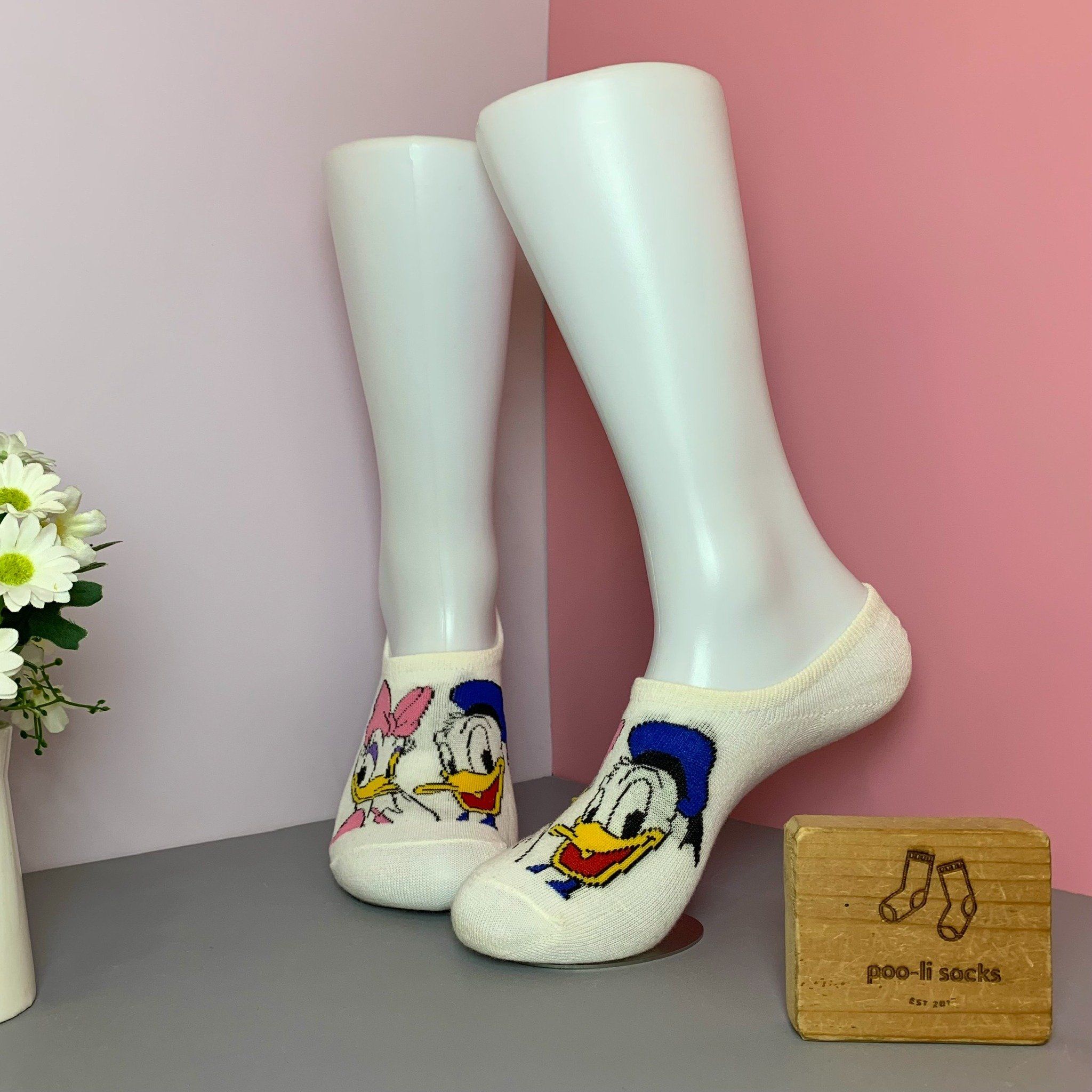 Vớ ngắn hoạ tiết hoạt hình