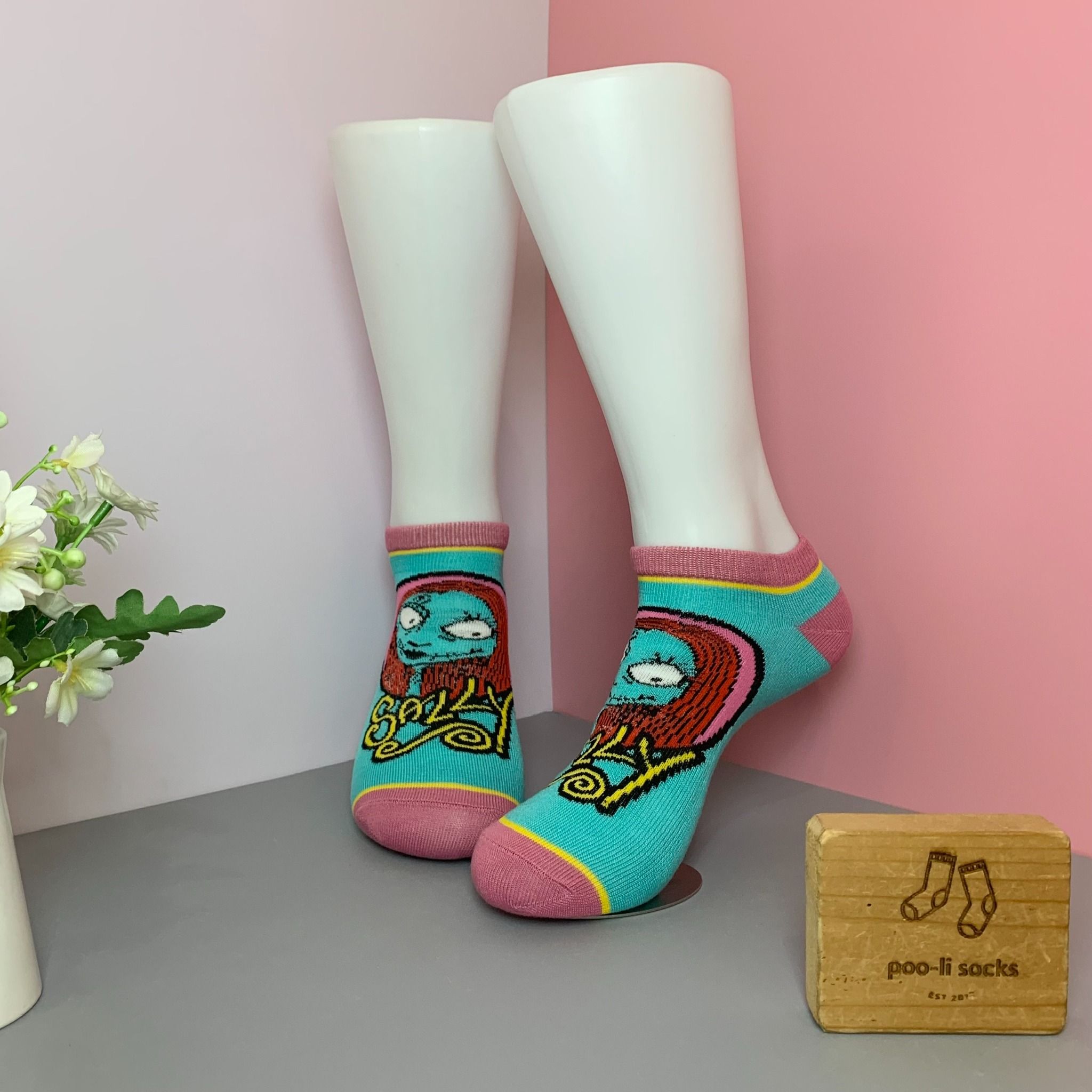 Vớ ngắn họa tiết Sally