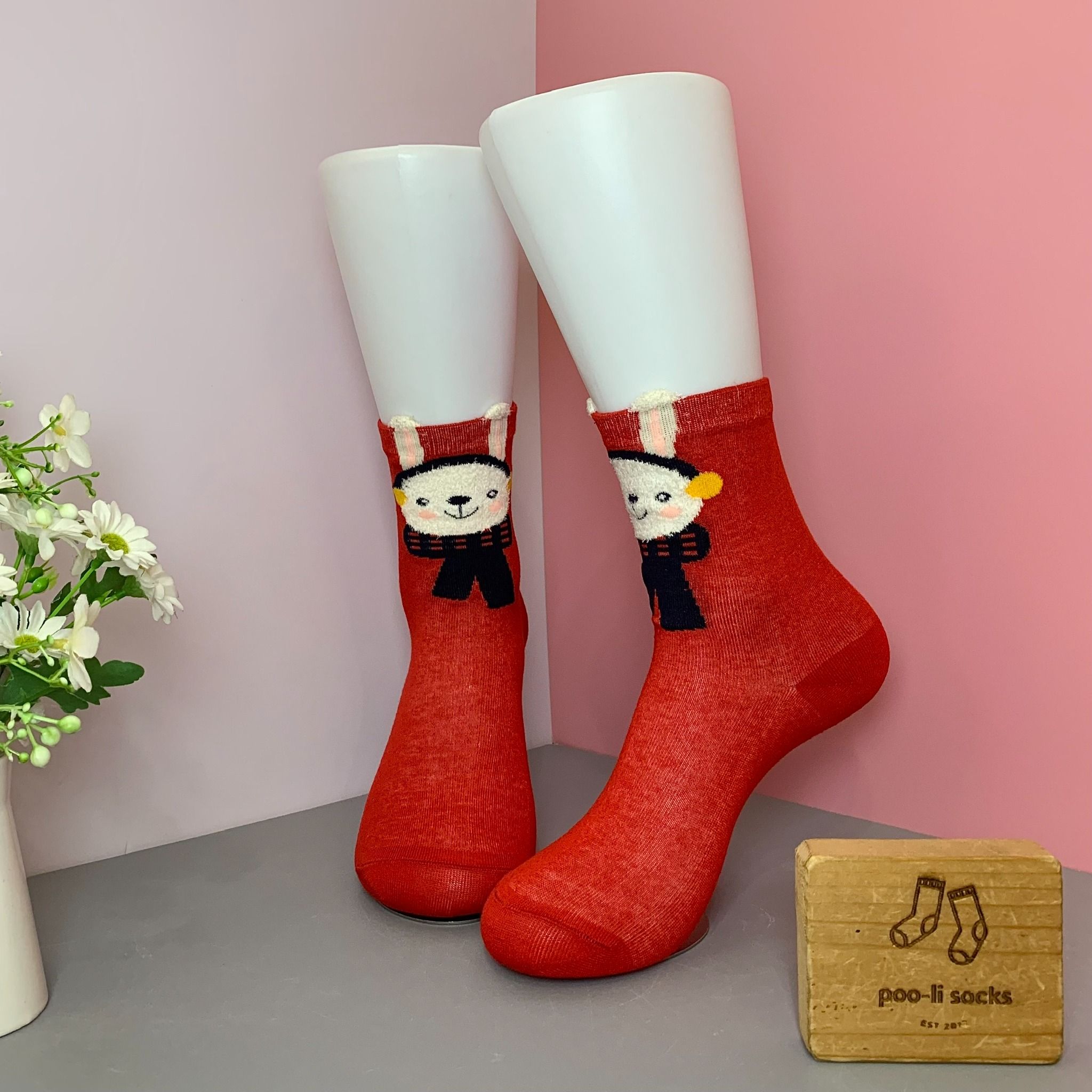 Vớ trung họa tiết giáng sinh - noel