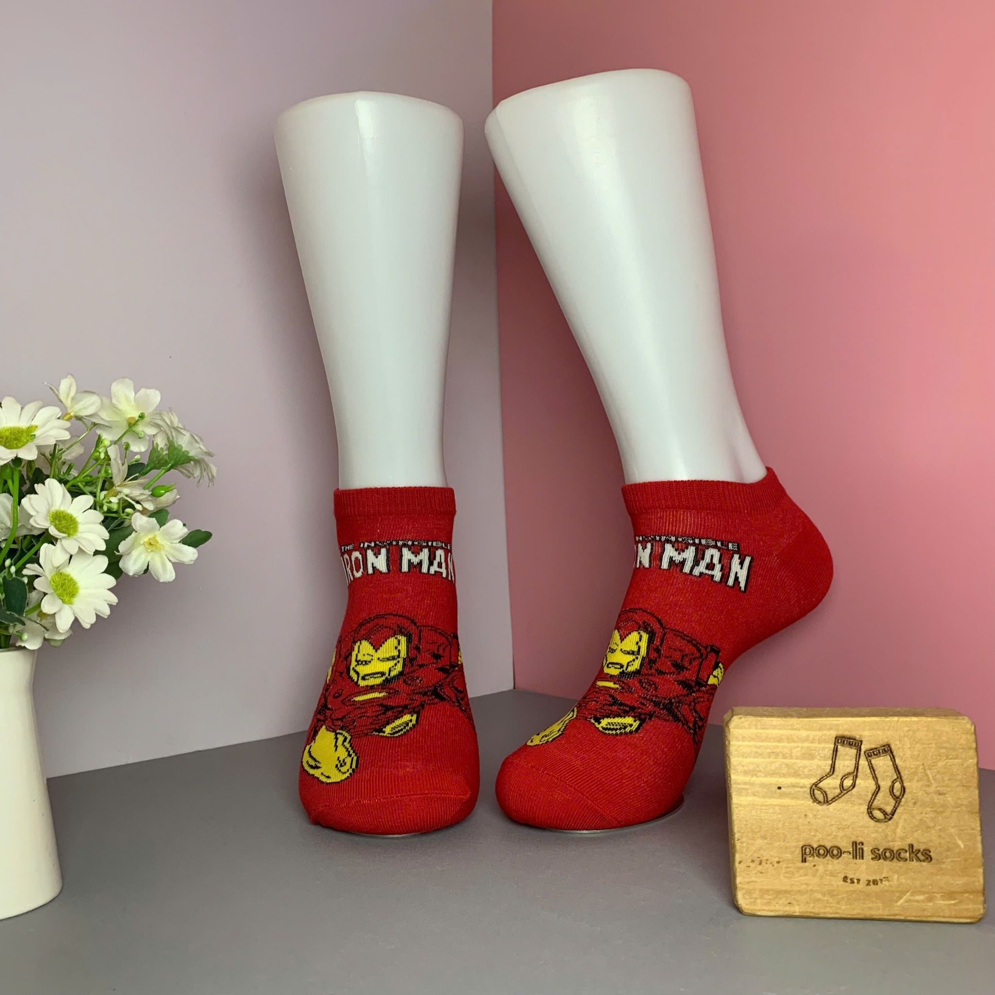 Vớ ngắn hoạ tiết siêu anh hùng MARVEL